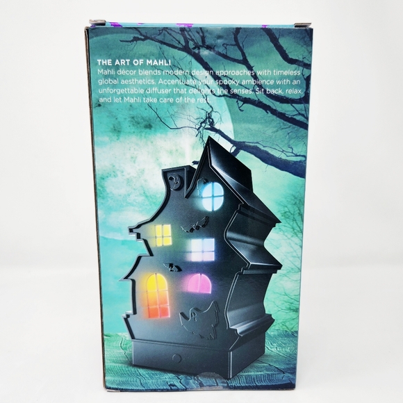 Mahli Haunted House Aroma Diffuser Color Changing Lights Halloween Decor - Picture 3 of 4